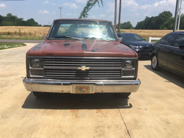 1984 Brown Chevrolet C-10 Standard Cab Pickup