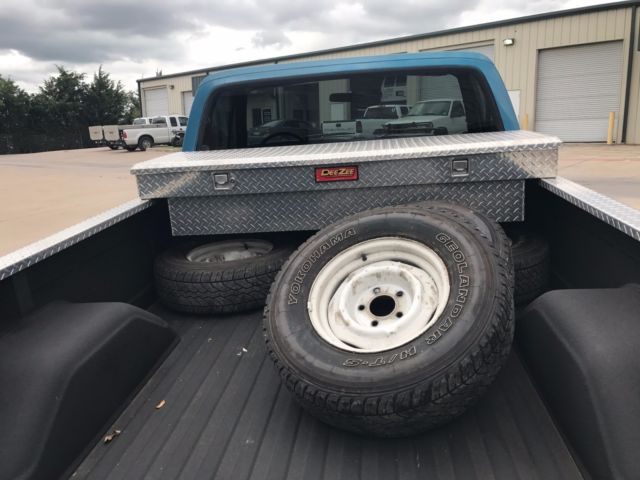 1978 Blue Chevrolet C-10 Standard Cab Pickup