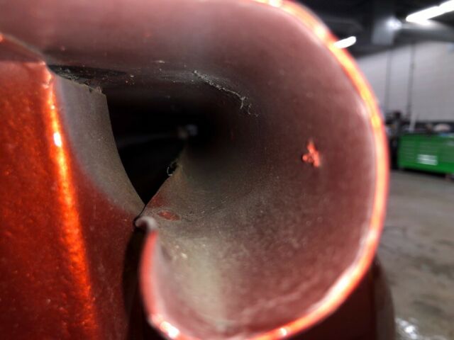 1976 Orange Chevrolet C-10 Stepside short bed