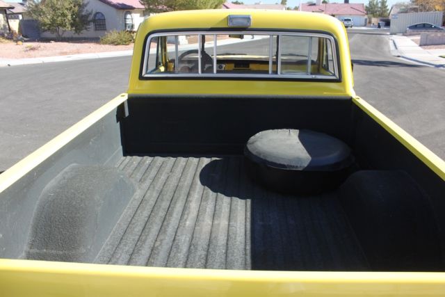 1971 Yellow Chevrolet C-10