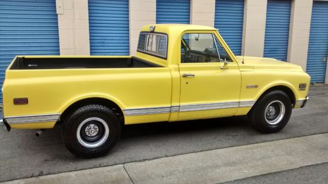 1971 Yellow Chevrolet C-10