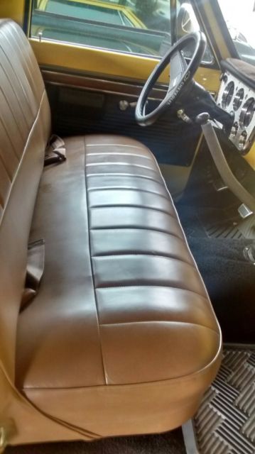 1971 Yellow Chevrolet C-10