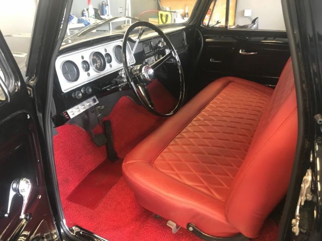 1965 Black Chevrolet C-10