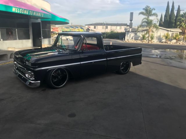 1965 Black Chevrolet C-10