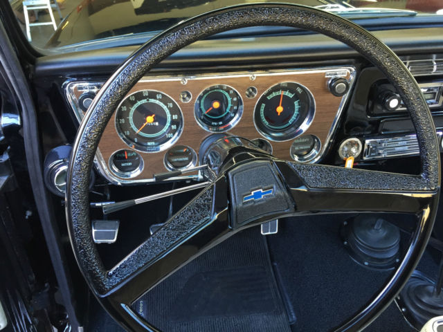 1971 Black Chevrolet C-10