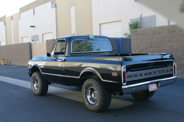 1971 Black Chevrolet C-10