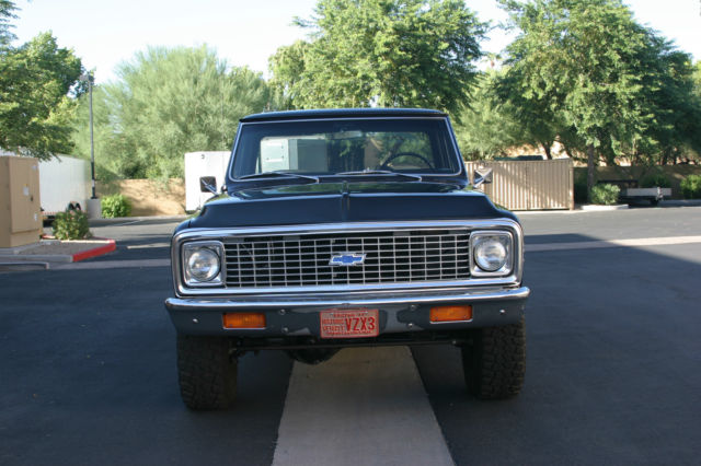 1971 Black Chevrolet C-10