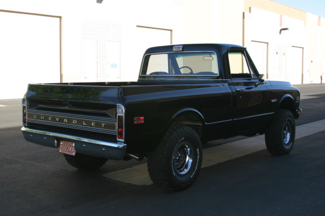1971 Black Chevrolet C-10