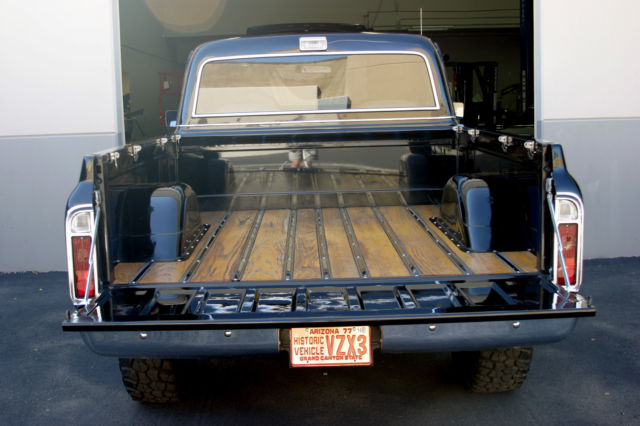 1971 Black Chevrolet C-10