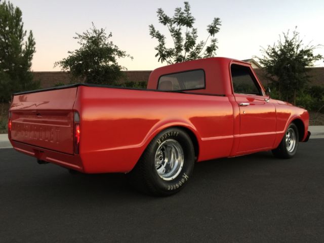 1967 Red Chevrolet C-10