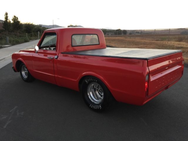 1967 Red Chevrolet C-10