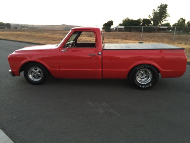 1967 Red Chevrolet C-10