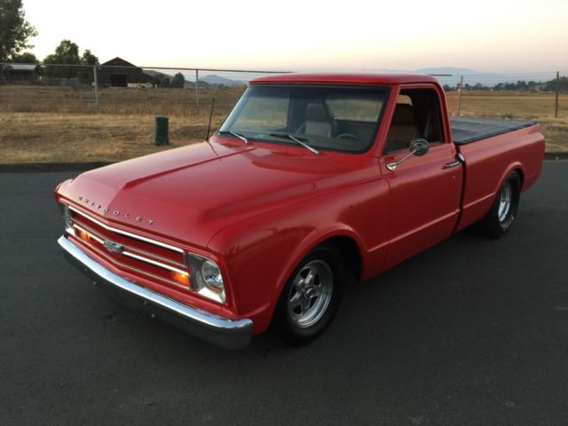 1967 Red Chevrolet C-10