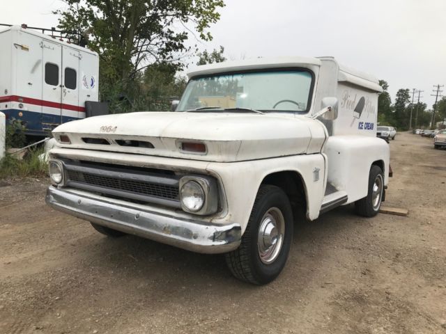 1964 White Chevrolet C-10 Open Cab