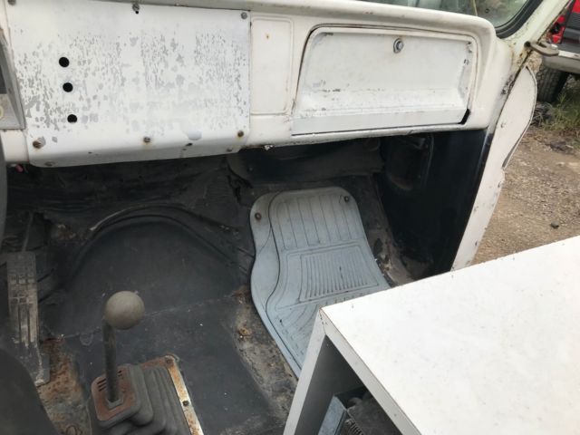 1964 White Chevrolet C-10 Open Cab