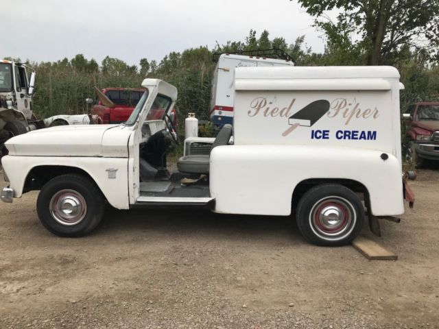 1964 White Chevrolet C-10 Open Cab