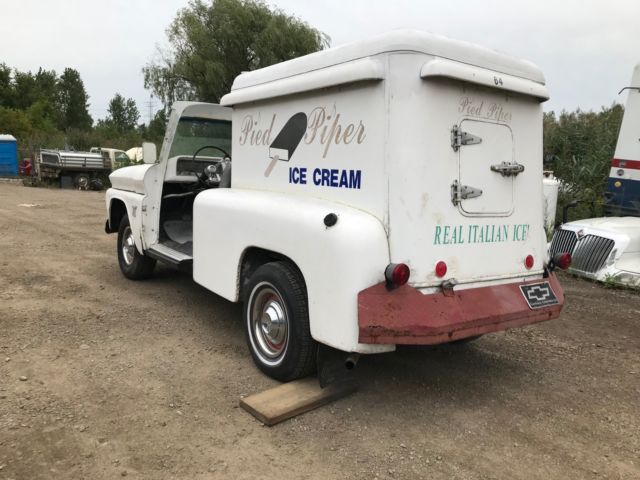 1964 White Chevrolet C-10 Open Cab