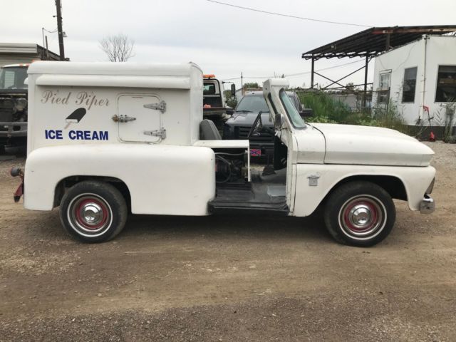 1964 White Chevrolet C-10 Open Cab
