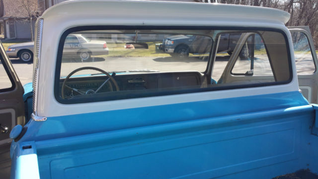 1966 Blue Chevrolet C-10