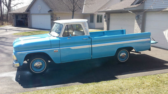 1966 Blue Chevrolet C-10