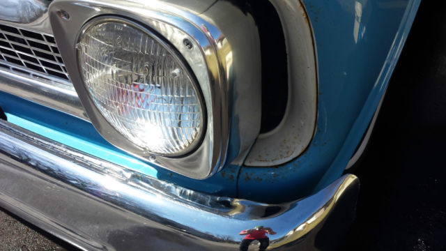 1966 Blue Chevrolet C-10