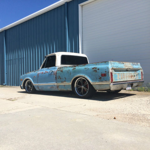 1968 BLUE Chevrolet C-10 SHORT BOX