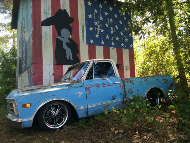 1968 BLUE Chevrolet C-10 SHORT BOX