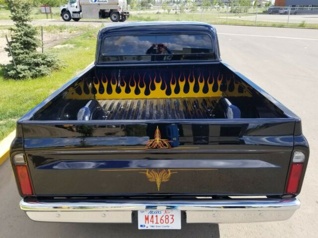 1967 Black Chevrolet C-10 pickup