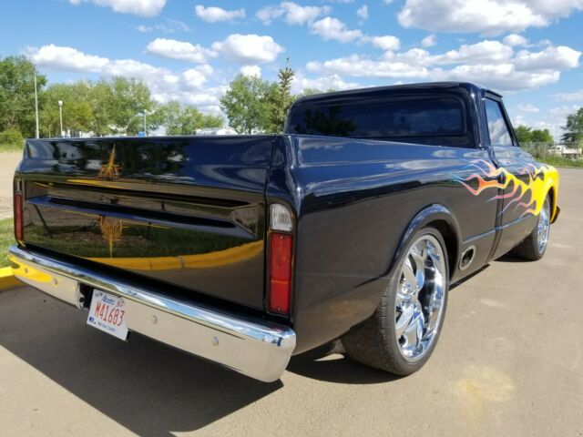 1967 Black Chevrolet C-10 pickup