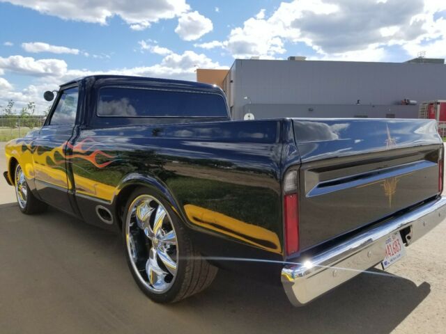 1967 Black Chevrolet C-10 pickup