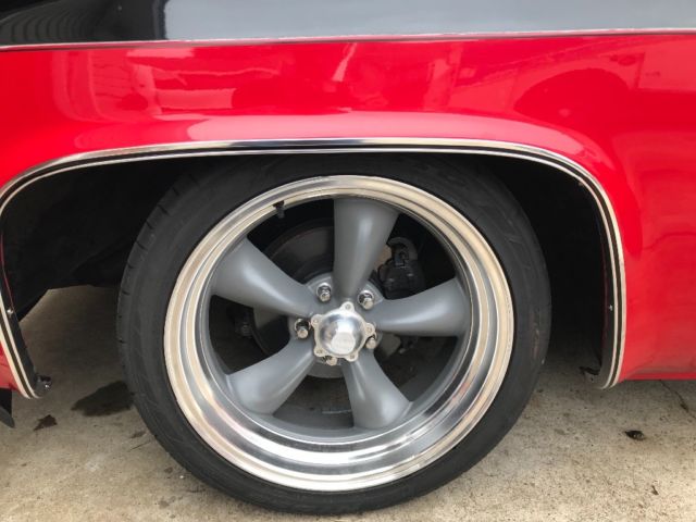 1982 Red Chevrolet C-10 truck