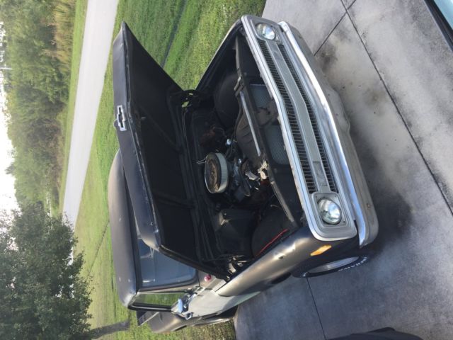 1970 Black Chevrolet C-10