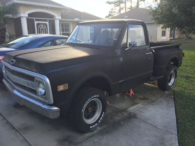 1970 Black Chevrolet C-10