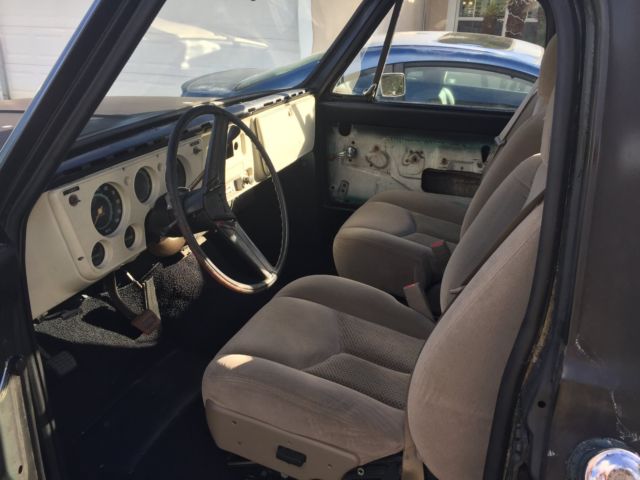 1970 Black Chevrolet C-10