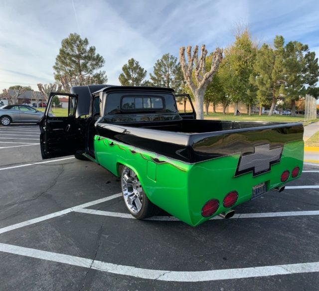 1962 Black Chevrolet C-10 Standard Cab Pickup