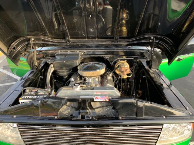 1962 Black Chevrolet C-10 Standard Cab Pickup