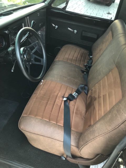 1971 Black Chevrolet C-10