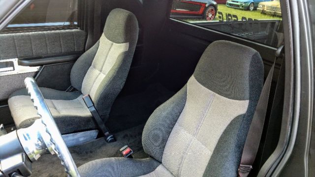 1991 Satin Black Chevrolet Silverado 1500 Extended Cab Pickup