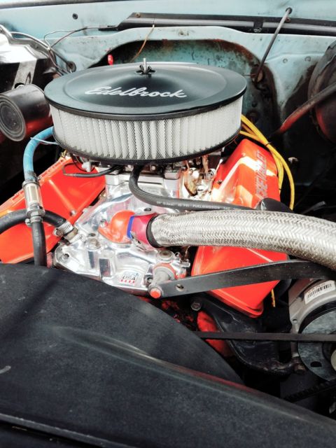 1969 Blue Chevrolet C20 Standard Cab Pickup