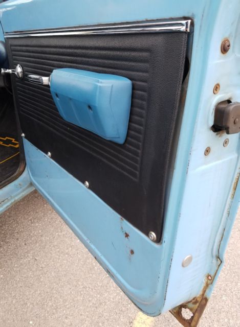 1969 Blue Chevrolet C20 Standard Cab Pickup