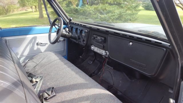 1972 Black Chevrolet C-10 Standard Cab Pickup