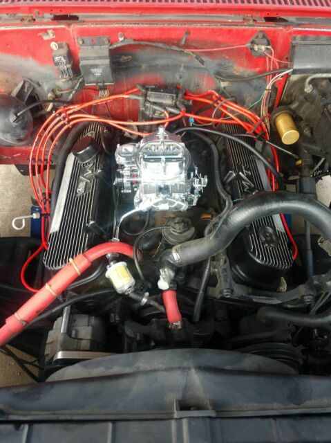 1986 Red Chevrolet C/K Pickup 3500 Crew Cab Pickup