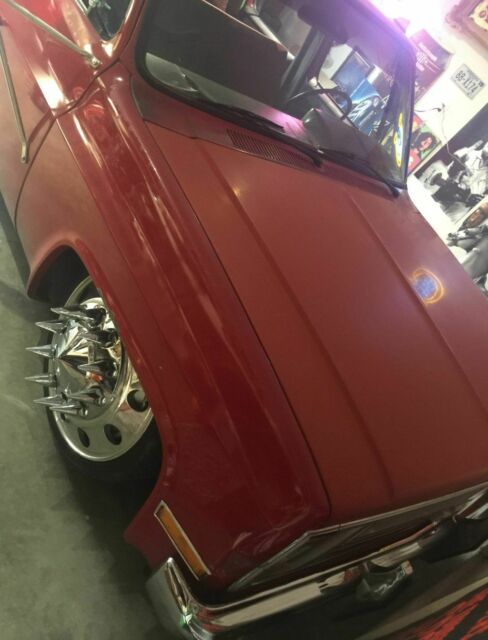 1986 Red Chevrolet C/K Pickup 3500 Crew Cab Pickup