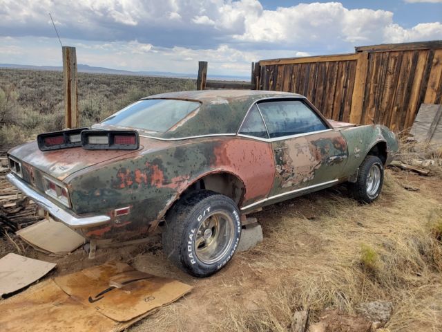 1968 Black Chevrolet Camaro
