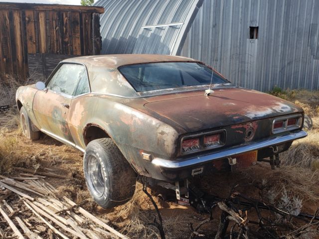 1968 Black Chevrolet Camaro