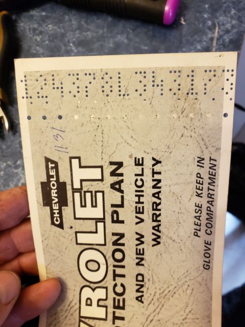 1968 Black Chevrolet Camaro