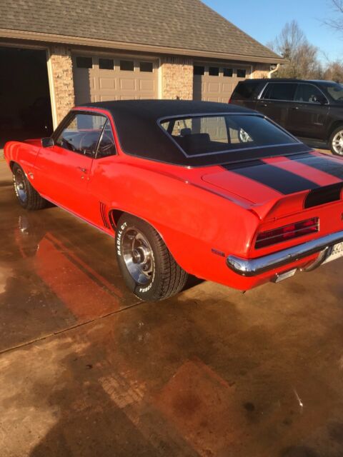 1969 Orange Chevrolet Camaro Coupe