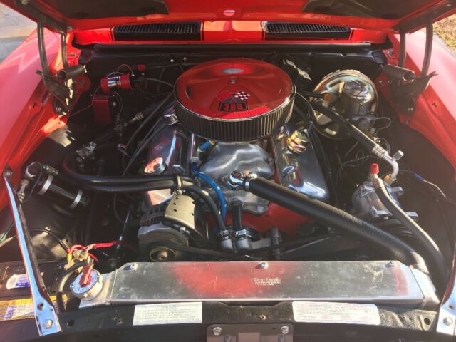 1969 Orange Chevrolet Camaro Coupe