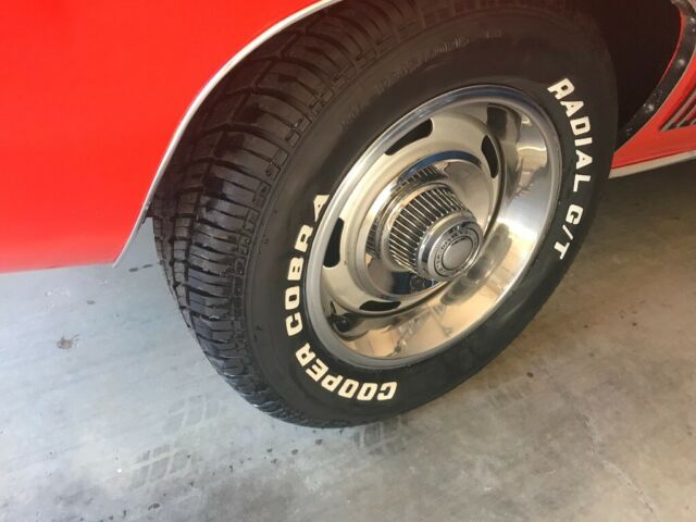 1969 Orange Chevrolet Camaro Coupe