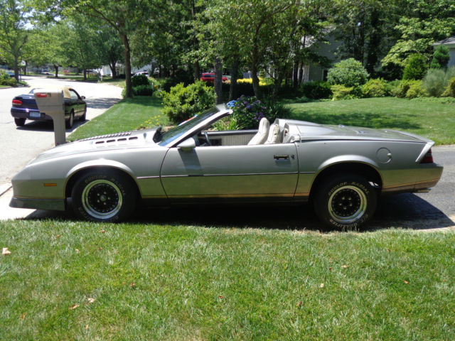 1983 Gray Chevrolet Camaro Convertible